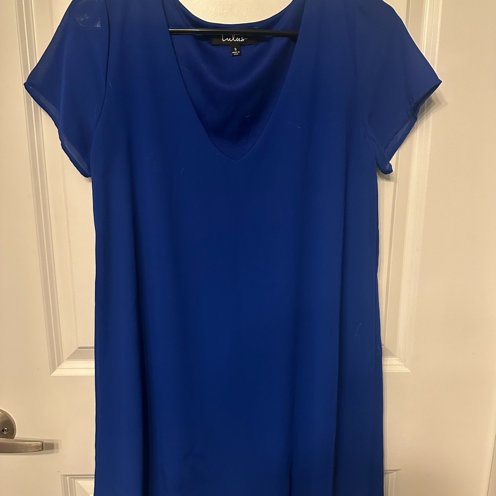 Lulu’s Blue Mini Dress